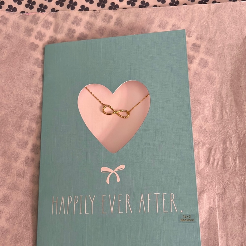 Infinity necklace 16 inch